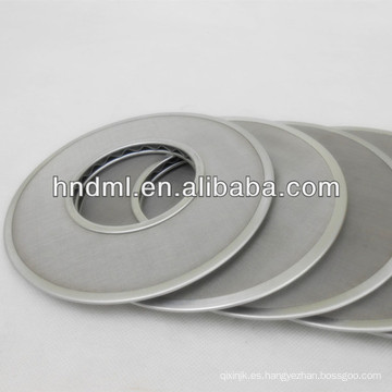 Suministro de malla de acero inoxidable filtro de plato SPL-50 / SPL-50X